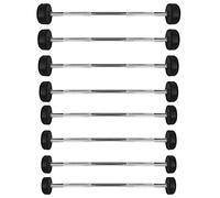 HMS Unisex 17-58-014 5907695509021 - Barra Rivestita in Gomma, Taglia Unica, Colore: Nero
