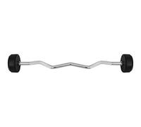 HMS Unisex 17-58-021 5907695509045 Barra Arricciata Rivestita in Gomma, Nero, Taglia Unica