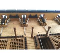 HMS Victory 1:75 - Set di attacchi per pistole per ponti superiori