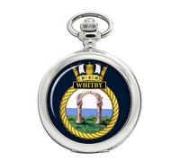 HMS Whitby Orologio Da Tasca Della Royal Navy Ravel Quarzo Caccia Completa