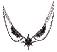 Hmsanase Collana Uomo Donna Gioielli Ciondolo Pendente Necklace Wing Hip Hop Street Necklace For Men And Women