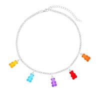Hmsanase Trend Collana Uomo Donna Gioielli Ciondolo Pendente Necklace Collana Con Ciondolo A Forma Di Papera Gialla Con Simpatico Cartone Animato Da Donna, Lucida 083706Sl