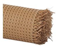 HMTBQT 35-120cm Larghezza Paglia di Vimini Plastica Rattan Rotolo,PE Vienna Treccia Materiale Intrecciato al Metro,Aperto Tessuto Nastro Foglio di Fettuccia di Canna per Sedie(55cmx3m)