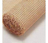 HMTBQT Rattan Rotolo Naturale Paglia di Vienna 35-120cm di Larghezza al Metro, Rotolo di Canna Tessuto Rete Aperto per Cesti,SRiparazione di Sedie Decorazione Mobili Armadio Fai da Te(35cmx5m)