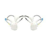 HMWOKPOT Modello Didattico Cocleare del Canale Semicircolare, Modello di Coclea Dell'orecchio Interno - Modello Anatomico Aperto del Canale Semicircolare Cocleare E Vestibolare,A Pair
