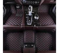 HMYOUXUAN Tappetini per Auto per Mercedes Benz GLE SUV (W166) 2015-2018, Tappetini su Misura Moquette Alta qualità Protective all Weather,Fully Enclosed-Black+Red