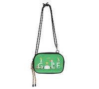 HMZXZ Borsa a tracolla Sugar Young People Playing Golf, piccola borsa a mano con tracolla regolabile, zaino sportivo da golf, borsa hobo per donne e uomini, viaggi e lavoro