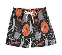 HMZXZ Costume da bagno per bambini, da basket, sportivo, ad asciugatura rapida, per bambini, adolescenti, pallacanestro, 2-13 anni, multicolore, 4 anni