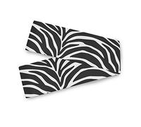 HMZXZ - Runner da tavola con motivo zebrato africano, in poliestere, per la famiglia, la cucina, le feste, le decorazioni per la casa, 33 x 177 cm