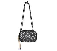 HMZXZ StarsFanny - Borsa a tracolla con orsetto bianco e stella, piccola borsa con tracolla regolabile, zaino hobo per donne e uomini, viaggi e lavoro
