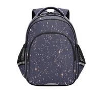 HMZXZ Zaino per bambini Borsa scuola elementare Ragazzi Ragazze Boho Blue Galaxy Bookbag Zaino da viaggio Zaino da lavoro Magia Cosmic Sky