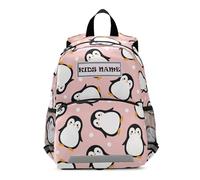 HMZXZ Zaino Personalizzato per Bambini con Nome, Trattori Cartoon Farming Bookbag per Ragazzi e Ragazze 3-6 Anni, Colorato Auto Asilo Prescolare
