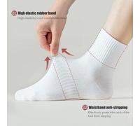 Hn2ogax Uomo E Donna, 5 Paia Calzini Donna Cotone, Ottima Qualità Di Cotone Calzini Unisex, Confortevoli E Traspirante Calze Running