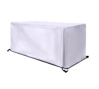 HNBFKD Copritavolo da Giardino Rettangolare 150x80x80cm/LxWxH Extra Large Coperture per Mobili da Giardino Oxford Impermeabile Anti-UV Antivento Copertura da Tavolo da Giardino