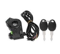 HNBGNNMRO Manopola dell’acceleratore per bici elettrica con display digitale blu della tensione, maniglia universale a twist per bici elettriche da 12 V a 99 V e per tutti i tipi di