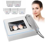 HNBYLMM Anti-Aging Wrinkle Removal Skin Beauty Machine, Skin Firming Facial Device, 10000 Shots Wrinkle Removal, Face Neck Lifting with 5 Replaceable Probes, for Face, Neck, Arms