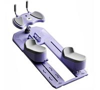 HNBYLMM Crawling Training Machine, Spine Twist & Stretch Trainer, Twist Stretch Machine, mit LED Counter, Phone Holder, Whole & Detachable Use, for Abdominal, Waist And Core Training Blue
