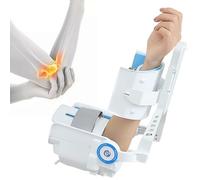 HNBYLMM Dispositivo per la Riabilitazione dell'articolazione del Gomito, attrezzo per Lo Stretching del Gomito con modalità Manuale/Automatica, 3 velocità Regolabili, Angolo Regolabile da -5° a 150°