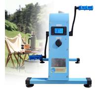 HNBYLMM generatore Corrente a Pedali, generatore a manovella da 350W, Uscita DC 5-48V, generatore a Pedale con 4 Porte USB e Illuminazione a LED, Schermo LCD, per Alimentazione di Emergenza Domestica