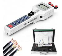 HNBYLMM Handheld Digital Wire Tension Meter High Precision Cable Tensionometer Rechargeable Yarn Tensionmeter 4~5000 CN Measuring Range with 3 Modes And 6 Units for Yarns Fibers Wires 5000cN