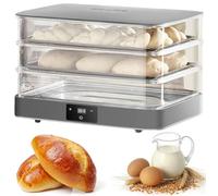 HNBYLMM Macchina per la lievitazione dell'impasto, Macchina per la fermentazione di Pane Yogurt da 40 Litri, con Controllo di umidità, Tempo e Temperatura, Bread Fermentation Box per Uso Domestico