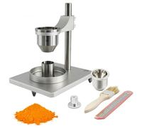 HNBYLMM Misuratore di densità apparente delle polveri, Tester di capacità di Scorrimento delle polveri, con Imbuto da 2,5 mm e 5 mm, per testare la Portata e la densità apparente di polveri,B