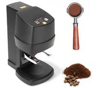 HNBYLMM Pressino per caffè, pressino Automatico per caffè Espresso da 58 mm con Funzione di Pulizia, Pressione Regolabile da 22 a 66 libbre, Altezza del Supporto della Maniglia Regolabile,PlainWeave