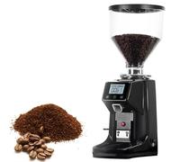HNBYLMM Professional Coffee Grinder with 60mm Flat Burr Disc, 500ML/1500ML Bean Hopper, 19 Precise Grind Setting, Coffee Bean Grinders with LCD Control Panel,1500ML