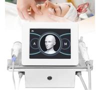 HNBYLMM Skin Rejuvenation Beauty Machine for Scar And Stretch Mark Removal, Face Lifting Microneedle RF Skin Tighten Machine with 2 Handles, for Face Lift Anti-Aging Freckle Wrinkle Removal