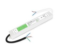 HNCY Alimentatore 24V 36W, Trasformatore 220V a 24V, Involucro in Lega di Alluminio, LED Driver AC a DC, IP67 per Striscia LED, MR16, MR11, G4 a Bassa Tensione