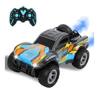 HNCY Macchina Telecomandata per Bambini, 2.4 Ghz Auto RC Radiocomandata,12km/h Remote Control Car con Spray, Batteria Ricaricabile, Luce LED, A Partire dai 8 anni, Natale Compleanno Regalo (Blu)