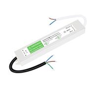 HNCY Trasformatore LED 24V, Alimentatore 20W, Driver AC a DC, Involucro in Lega di Alluminio, IP67 Striscia LED 24V per Bassa Tensione MR16 MR11 G4