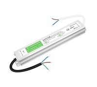 HNCY Trasformatore LED 24V, Alimentatore 24V 50W, IP67 Trasformatore 220 24V Involucro in Lega di Alluminio, LED Driver AC a DC, Alimentatore Striscia LED 24V per Bassa Tensione LED MR16 MR11 G4 GU5.3