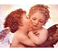 HNDXLHH Diamond Painting Kit 5d Full Angelo Ragazzo Ragazza Quadri con Perline Strass Adulti Diamond Painting Kit Completo Pittura Diamante 5d Fai da Te Ricamo Ecorazione da Parete 30 x 40 cm