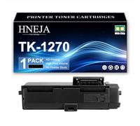 HNEJA Cartucce di Toner TK-1270 per Kyocera Ecosys MA4000x MA4000fx Stampante, Cartuccia di Toner Nero Compatibile 1T0C140NL0 | Alta capacità | 10000 Pagine,Black-1 Pack