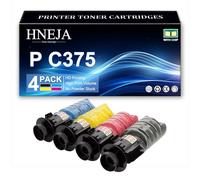 HNEJA Cartucce Toner Compatibili per Ricoh P C375 P C375M Stampante, Cartuccia Toner Ad Alta Capacità 842648 842649 842650 842651 Ricambio,4 Colors-1 Pack