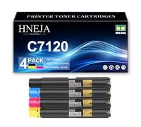 HNEJA Cartuccia Toner Compatibile per Xerox Versalink C7120 C7125 C7130 Stampante, 006R01824 006R01825 006R01826 006R01827 Cartucce Toner Sostitutive, Ad Alta Resa,4 Colors-1 Pack