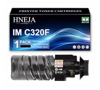 HNEJA Cartuccia Toner IM C320F, Cartucce Toner Compatibili 842656 842657 842642 842643 per Ricoh IM C320F Stampante,Black-1 Pack
