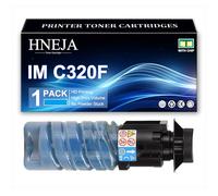 HNEJA Cartuccia Toner IM C320F, Cartucce Toner Compatibili 842656 842657 842642 842643 per Ricoh IM C320F Stampante,Cyan-1 Pack