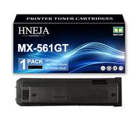 HNEJA Cartuccia Toner MX-561GT per Sharp MX-M3070 MX-M3570 MX-M4070 MX-M5070 MX-M6070 MX-M2651 MX-M3051 MX-M3071 Stampante | Alta Capacità | 40 000 Pagine,Black-1 Pack