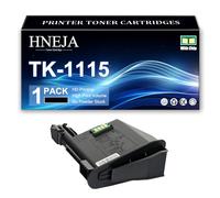 HNEJA Cartuccia Toner Ricambio TK-1115, Cartucce Toner Nere Compatibili 1T02M50NL1 per Kyocera FS-1040 FS-1060DN FS-1020MFP FS-1120MFP FS-1025MFP FS-1125MFP Stampante,Black-1 Pack