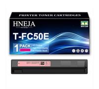 HNEJA Cartuccia Toner T-FC50E, Cartucce Toner Compatibili T-FC50EK T-FC50EC T-FC50EM T-FC50EY per Toshiba E-Studio 2555C 3555C 4555C 5055C Stampante,Magenta-1 Pack