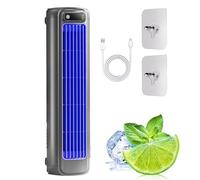 HNGKGJBL Condizionatore D'Aria Brizac, Condizionatore D'Aria Portatile Sherum Cooling Ace, Brizaac, Ventilatori Ac Che Soffiano Aria Fredda Per La Camera da Letto A 3 Velocità(Dark gray)