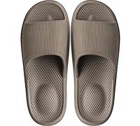 HNGM Ciabatte Pantofole da Donna Summer da Uomo Pantofole da Uomo Sandali Doccia Bagno Soft Sole Pantofole (Color : Coffee, Shoe Size : 40)