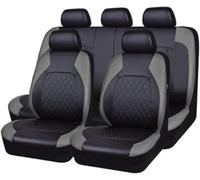 HNHPY Auto Set Coprisedili per Ford Ranger Wildtrak 2016-2023 2024 2025, Anteriori e Posteriori Antiscivolo Coprisedile Traspirante Protezione Sedile Accessori,C-Grey