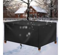HNKDKJ Coperture per Mobili da Giardino 130x60x70cm/L x l x A Impermeabile Copertura Tavolo Esterno Telo Copri Mobili da Giardino Tessuto Oxford 420D Anti-UV Copertura Divano Esterno