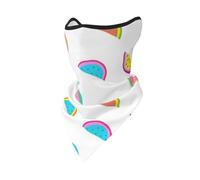 Hnnkloy Anguria colorata divertente,Maschera protettiva morbida per il viso, scaldacollo, mezza maschera, sciarpa, maschera sportiva