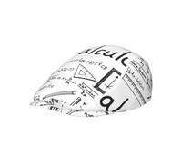 Hnnkloy Appassionato di Matematica, Geometria e calcolo differenziale e Integrale., Cappello Piatto da Uomo, Berretto da Strillone da Uomo, Berretto Regolabile da Guida