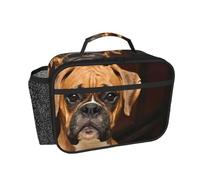 Hnnkloy Cane boxer,Borsa termica portatile, resistente, borsa porta pranzo isolante, borsa frigo riutilizzabile