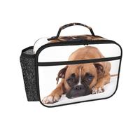Hnnkloy Cane boxer,Borsa termica portatile, resistente, borsa porta pranzo isolante, borsa frigo riutilizzabile